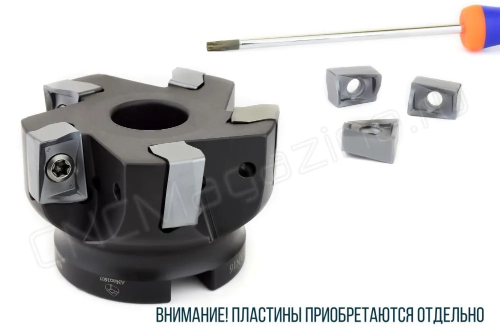 фреза насадная со сменными пластинами Intool IE31-90.16C40.160.12, арт. 14238