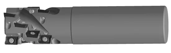 фреза концевая со сменными пластинами Intool IH21-90.11W32.040.03, арт. 14262