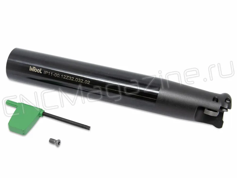 фреза со сменными круглыми пластинами Intool IP11-00.12Z32.032.02, арт. 17323