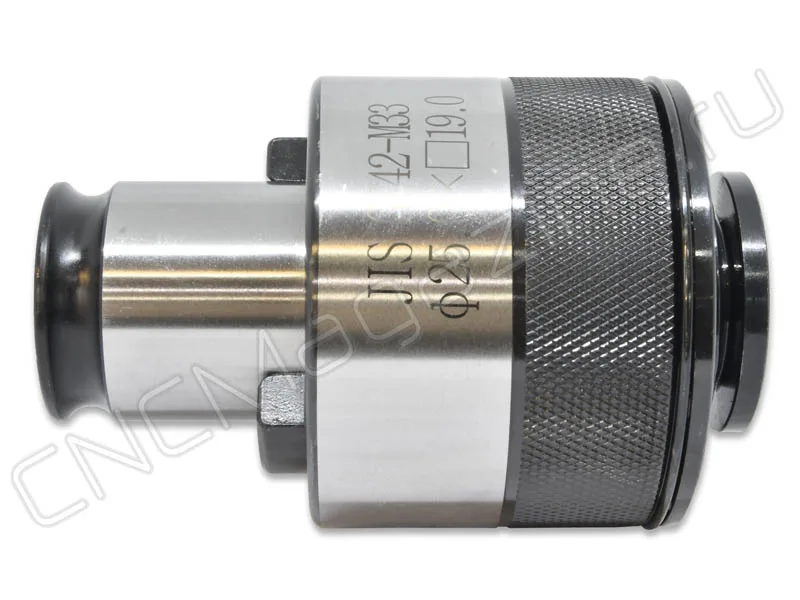 JIS-GT42 M33 25x19 Быстросменная резьбонарезная цанга с обгонной муфтой CNCM, арт. 28074: фото 2