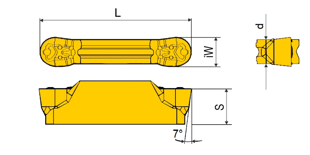 Пластина отрезная, канавочная MetalCraft JRMN200-C-4025, арт. 00083216