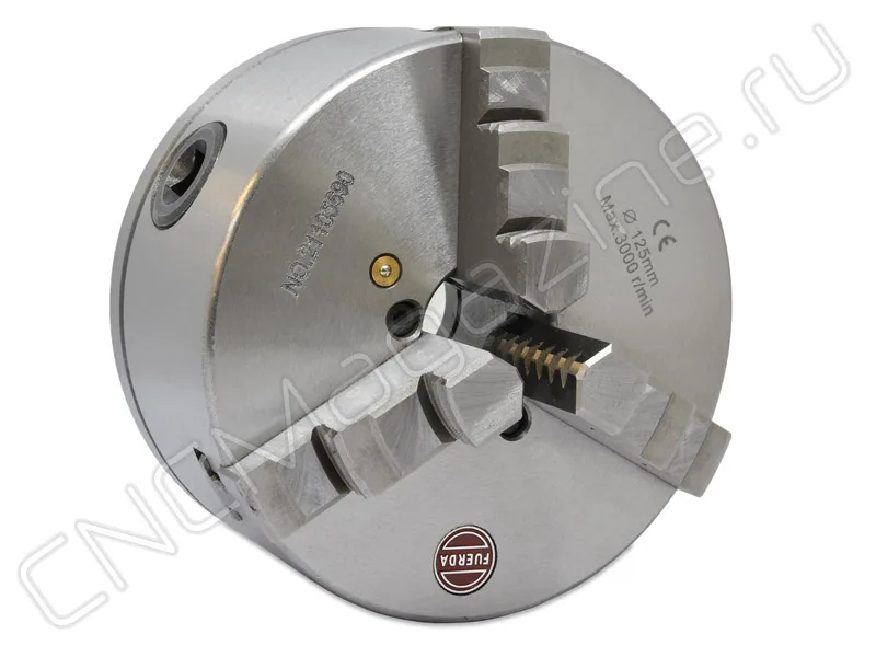 Трехкулачковый токарный патрон K11-125/D3 CAMLOCK FUERDA, арт. 26810