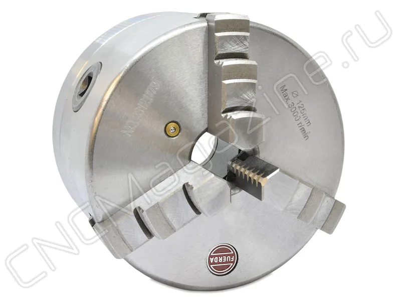Трехкулачковый токарный патрон K11-125/D4 CAMLOCK FUERDA, арт. 26811