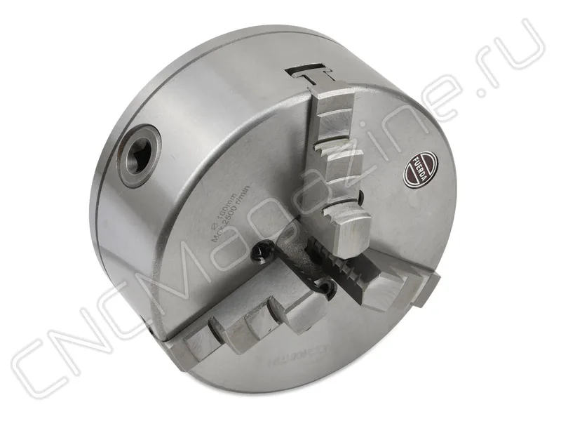 Трехкулачковый токарный патрон K11-160/D4 CAMLOCK FUERDA, арт. 26841