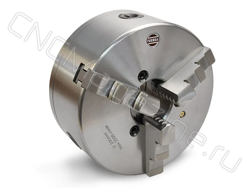 Трехкулачковый токарный патрон K11-200/D5 CAMLOCK FUERDA, арт. 26844