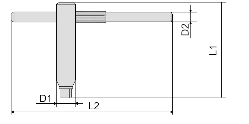 Ключ для токарного патрона MetalCraft K11-325-W, арт. 00094288: фото 2