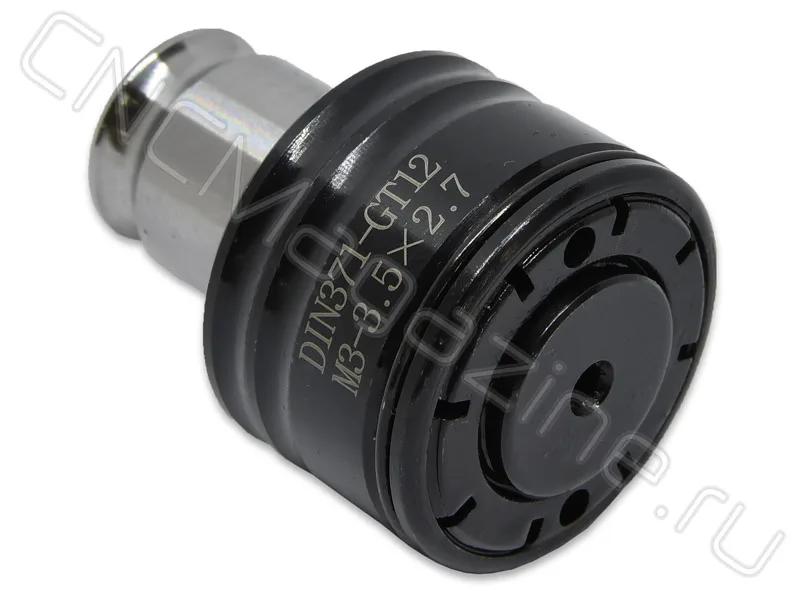 NS-GT12 M3 3.5x2.7 быстросменная резьбонарезная цанга с обгонной муфтой CNCM, арт. 04083: фото 2
