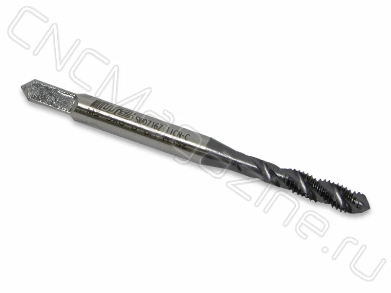 Метчик правый М3.5х0,6 HSS-E 6H спиральная канавка 38°, TiAlN (TA020035) WILSON, арт. 04729