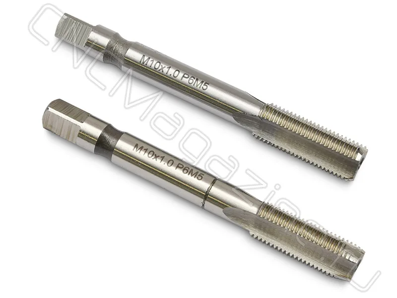 Метчик машинно-ручной М10х1.0 HSS ГОСТ 3266-81 (компл 2 шт) CNCM, арт. 19773