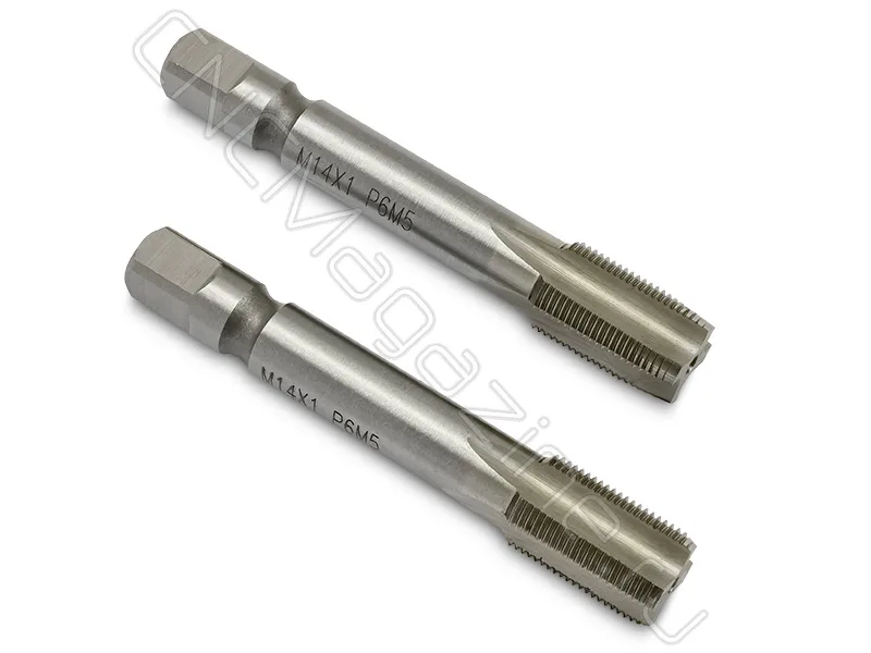 Метчик машинно-ручной М14х1.0 HSS ГОСТ 3266-81 (компл 2 шт) CNCM, арт. 19779