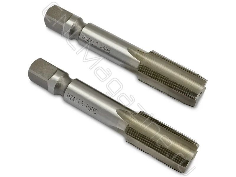 Метчик машинно-ручной М24х1.5 HSS ГОСТ 3266-81 (компл 2 шт) CNCM, арт. 19794