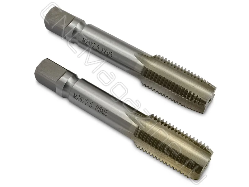 Метчик машинно-ручной М24х2.5 HSS ГОСТ 3266-81 (компл 2 шт) CNCM, арт. 19796