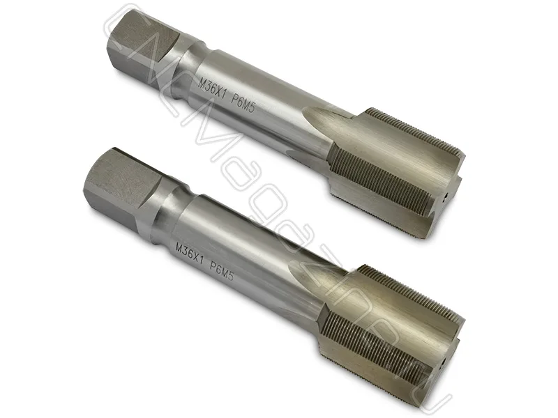 Метчик машинно-ручной М36х1.0 HSS ГОСТ 3266-81 (компл 2 шт) CNCM, арт. 19806