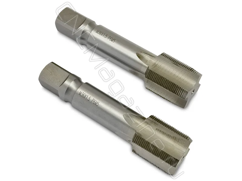 Метчик машинно-ручной М36х1.5 HSS ГОСТ 3266-81 (компл 2 шт) CNCM, арт. 19807