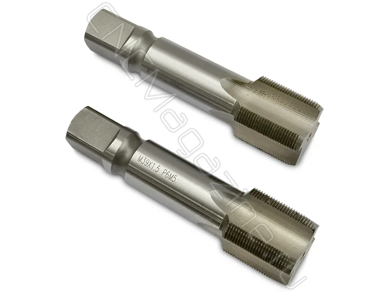 Метчик машинно-ручной М39х1.5 HSS ГОСТ 3266-81 (компл 2 шт) CNCM, арт. 19810