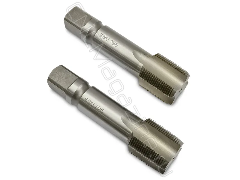 Метчик машинно-ручной М39х2.0 HSS ГОСТ 3266-81 (компл 2 шт) CNCM, арт. 19811