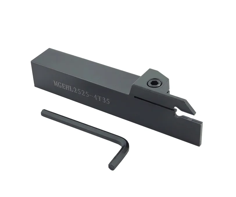 Резец (державка) отрезной/канавочный MetalCraft MGEHL2525-4-T35-TX, арт. 00122091