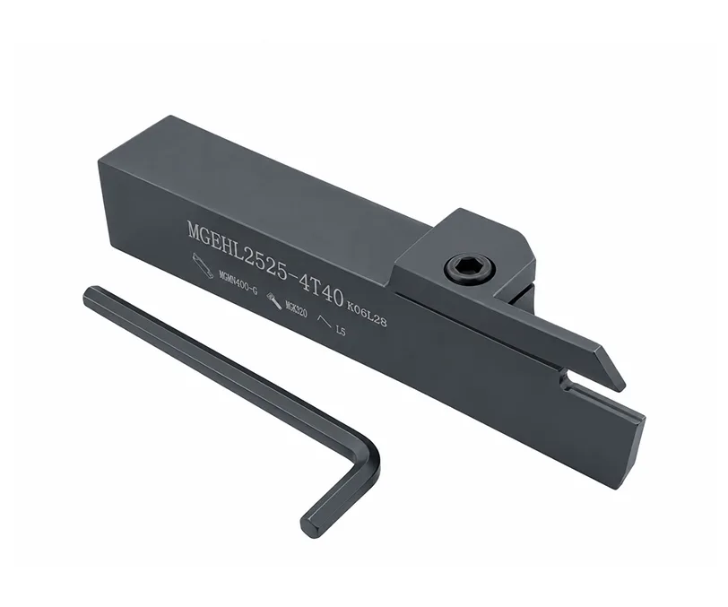 Резец (державка) отрезной/канавочный, удлиненный MetalCraft MGEHL2525-4-T40-TX, арт. 00107263