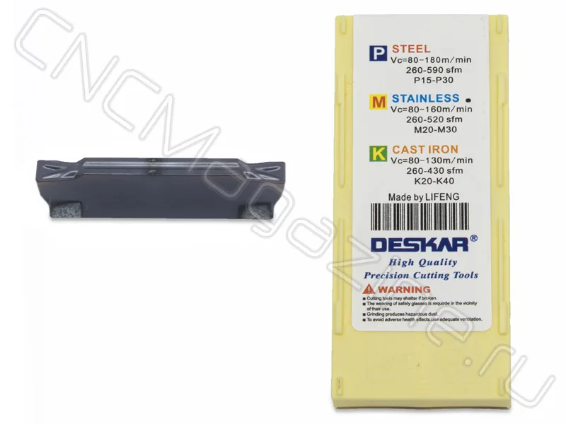 MGMN200-T LF6018 пластина для отрезки и точения канавок DESKAR, арт. 25820