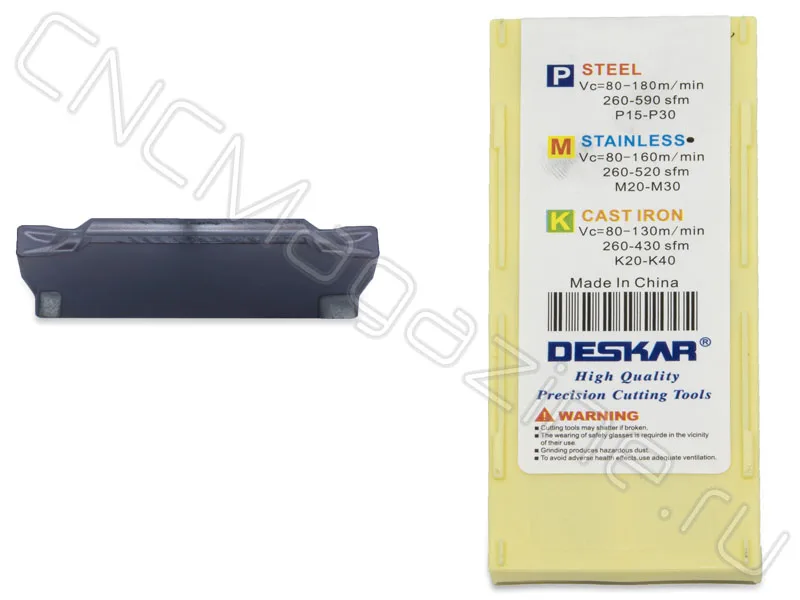 MGMN300-T LF6018 пластина для отрезки и точения канавок DESKAR, арт. 25821