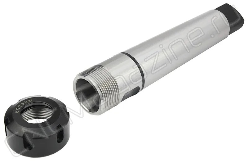 цанговый патрон с конусом Морзе №3 с лапкой CNCM MTA3-ER25-55L, арт. 11627