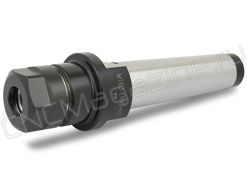 цанговый патрон с конусом Морзе №3 с резьбой CNCM MTB3-ER16-60, арт. 21746