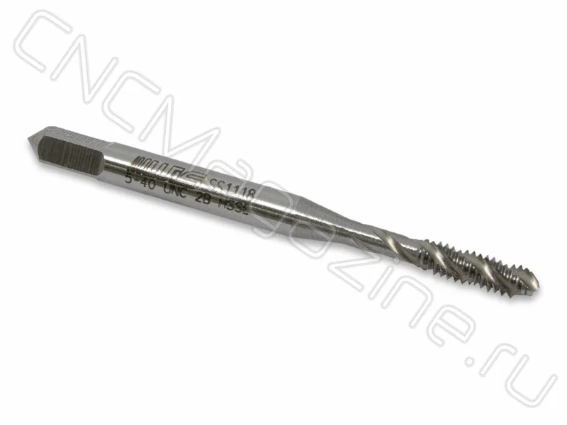 Метчик N5-40 UNC HSS-E 6H спиральная канавка 38° (W02UNC5) WILSON, арт. 05107