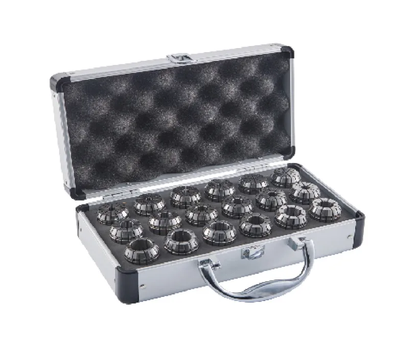 Набор прецизионных цанг ER32AA - 18 шт. (3,4,5,6,7,8,9,10,11,12,13,14,15,16,17,18,19,20 мм) в металлическом кейсе ZEGYO ER32AA-SET-18-M, арт. 00114478