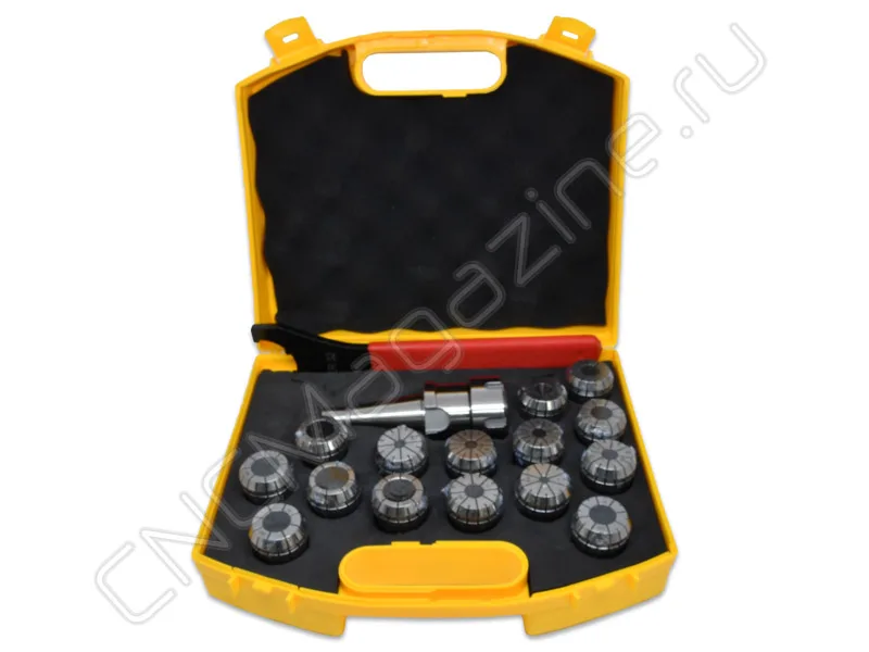 NT30-ER32-60 15PCS Патрон с набором цанг 15 шт (d6-20 мм) CNCM, арт. 26600: фото 4