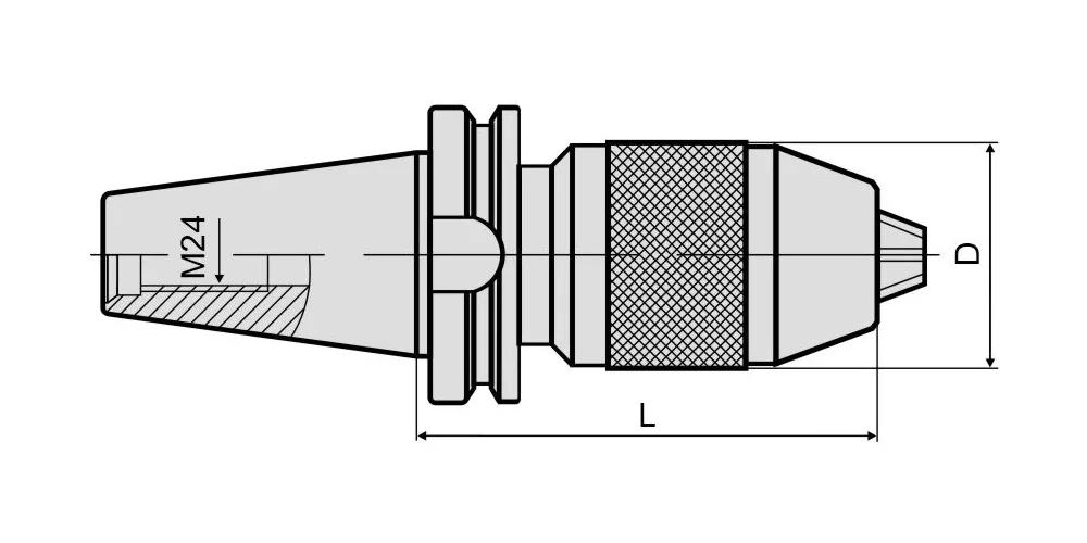 Патрон сверлильный быстрозажимной BT50-APU13-100 MAS 403 Zegyo, арт. 00064998: фото 3