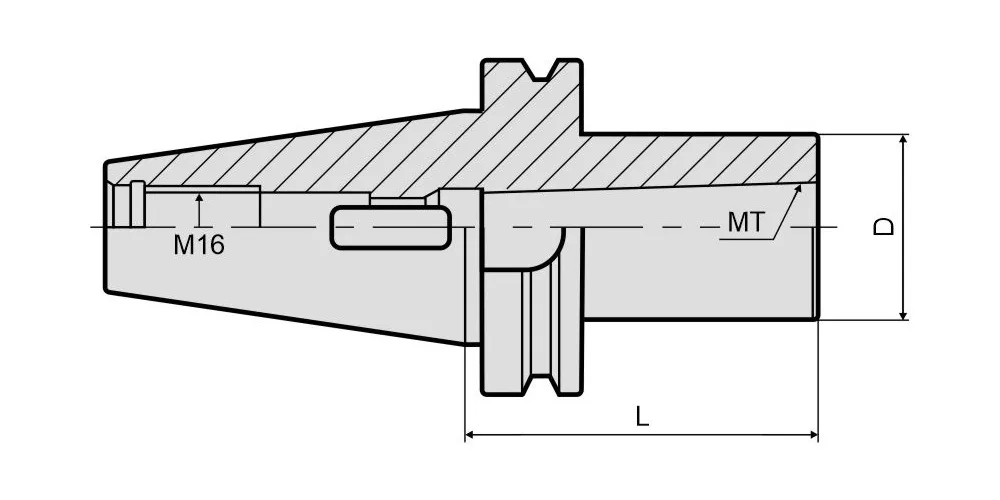 Патрон сверлильный под конус Морзе BT40-MTA1-045 MAS 403 Zegyo, арт. 00060850: фото 3
