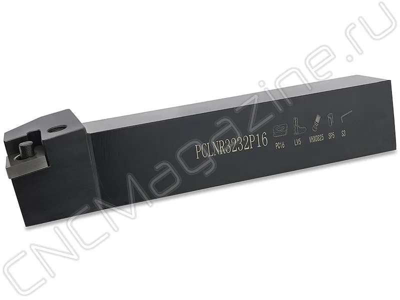 резец для наружного точения CNCM PCLNR3232P16, арт. 01480: фото 2