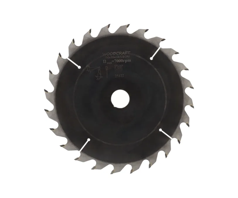 Пила дисковая WoodCraft 250х30х2.8/1.8/24z