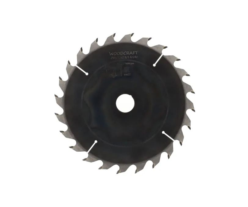 Пила дисковая WoodCraft 250х32х2.8/1.8/24z