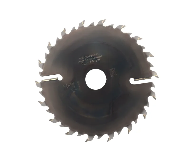 Пила дисковая WoodCraft 300х50х3.5/2.2/(18z+18)+2