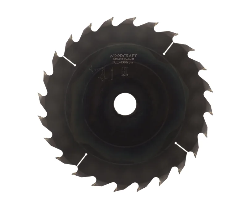 Пила дисковая WoodCraft 400х50х4.0/2.8/24z