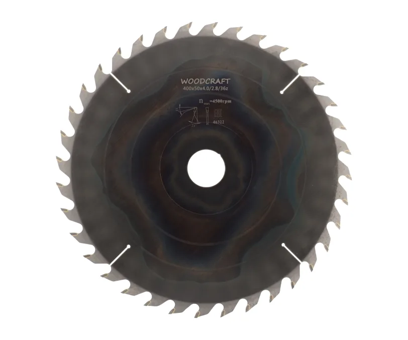 Пила дисковая WoodCraft 400х50х4.0/2.8/36z