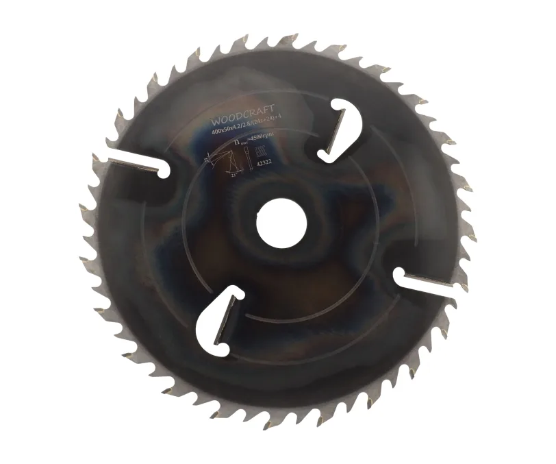 Пила дисковая WoodCraft 400х50х4.2/2.8/(24z+24)+4