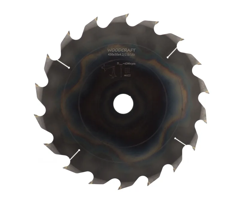 Пила дисковая WoodCraft 450х50х4.2/2.8/18z
