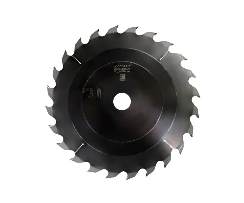 Пила дисковая WoodCraft 450х50х4.2/2.8/24z