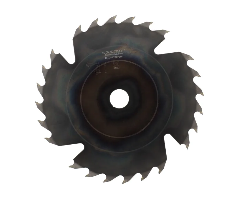Пила дисковая WoodCraft 450х50х4.2/2.8/24z(GANIBAL)