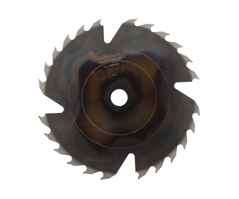 Пила дисковая WoodCraft 500х50х4.4/2.8/24z(GANIBAL)