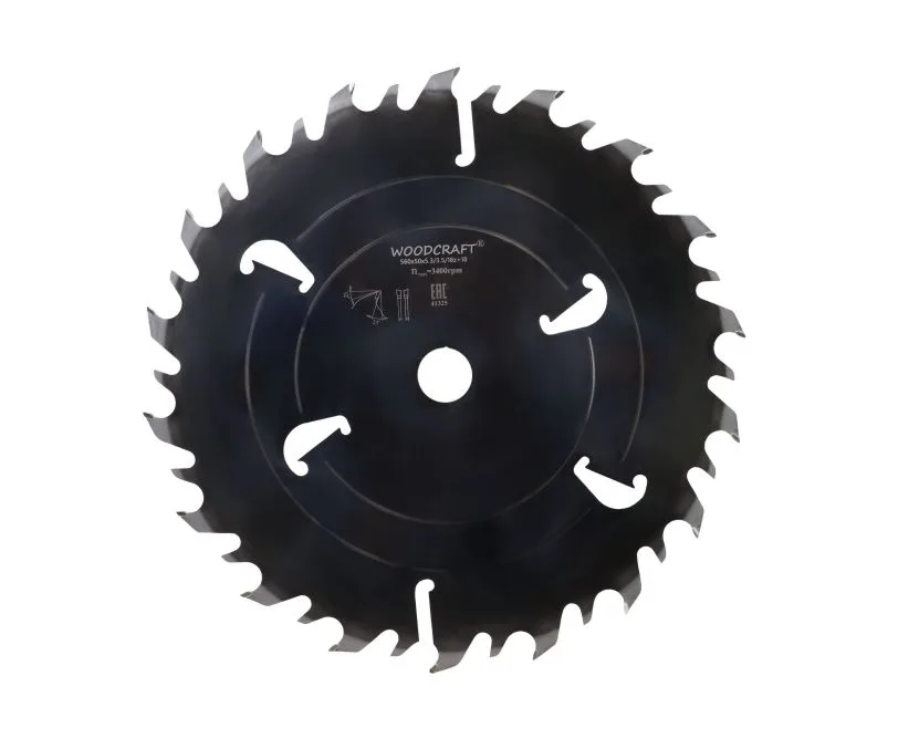Пила дисковая WoodCraft 560х50х5.3/3.5/(18z+18)+6