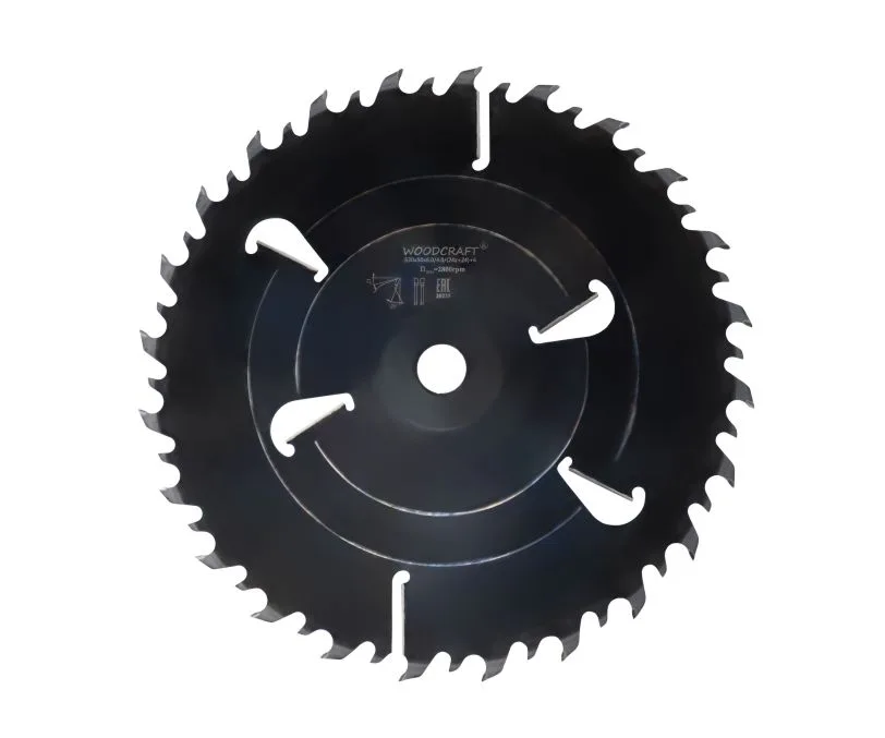 Пила дисковая WoodCraft 630х50х6.0/4.0/(24z+24)+6