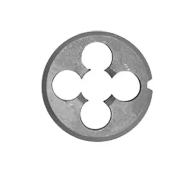 Плашка круглая для трубной конической резьбы R1/4 P6M5 (HSS) CNCM, арт. 17430