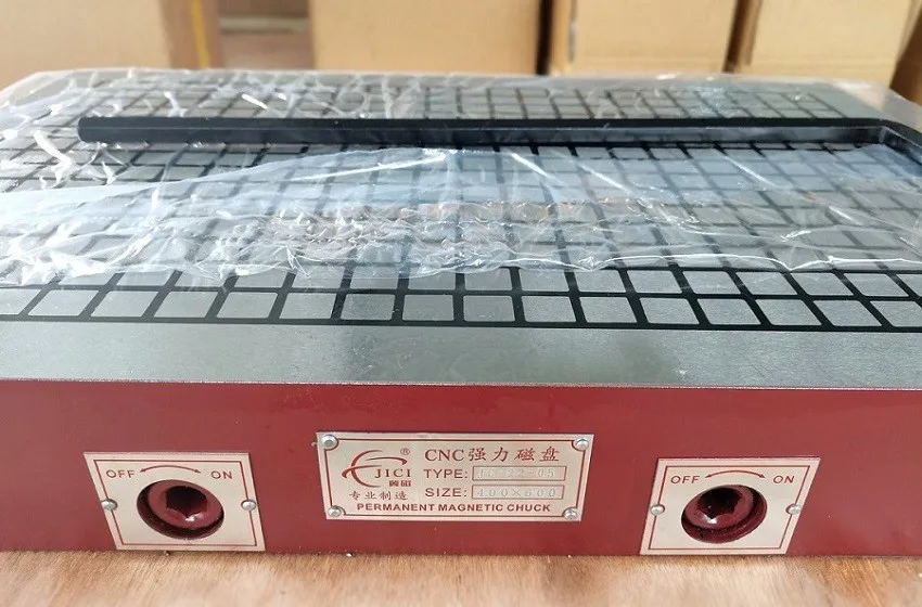 Постоянный магнитный стол PMQC-4060 для станка, механический 20034 CNCM: фото 2