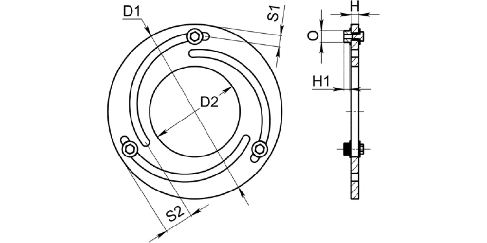Приспособление для расточки кулачков JBF-12 UMM URALMEKHMASH, арт. 00064310: фото 4