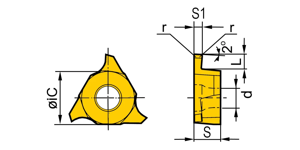 Канавочная пластина ZCC CT QC22R400-R04-YBG205, арт. 00063906: фото 3