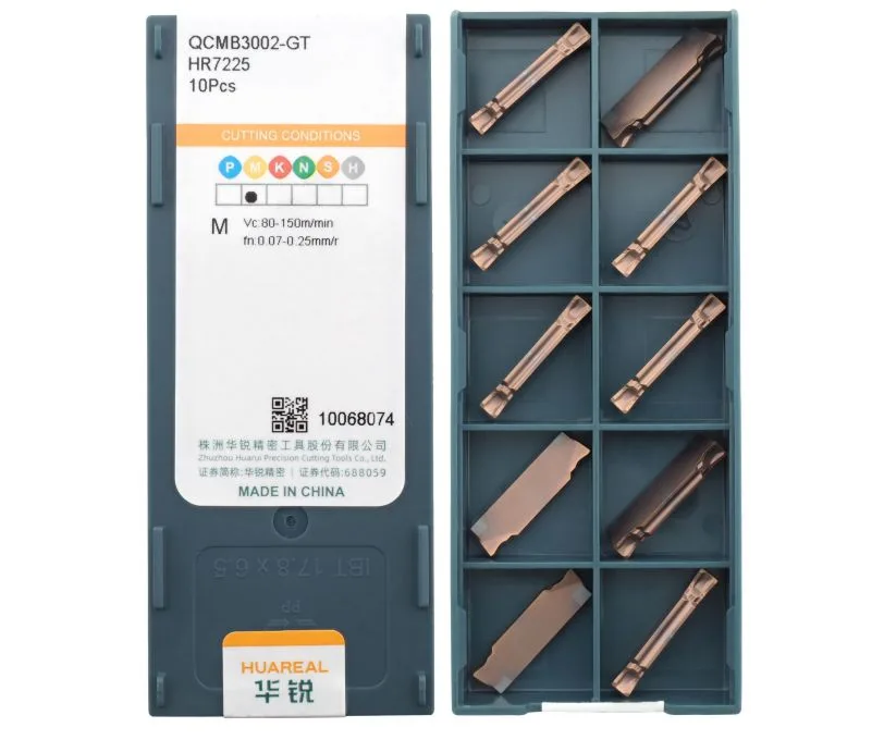 Пластина отрезная, канавочная HUAREAL QCMB3004-CT-HR7225, арт. 00081175: фото 2