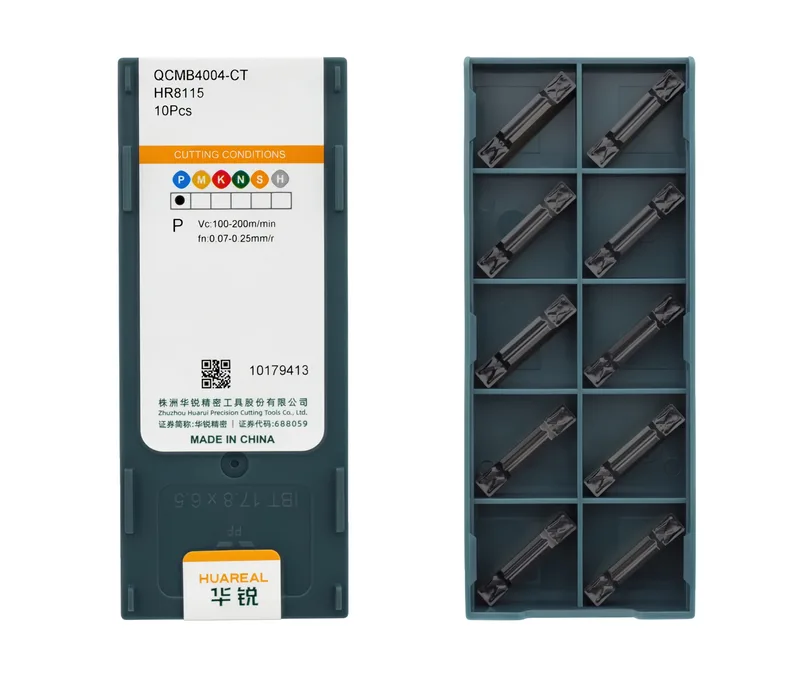 Пластина отрезная, канавочная HUAREAL QCMB4004-CT-HR8115, арт. 00086044: фото 2